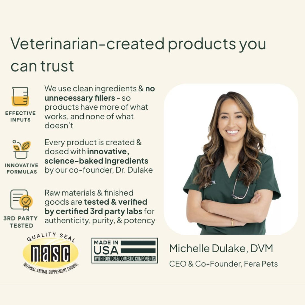 Organic Probiotics for Dogs & Cats with Prebiotics, 60 Scoops | USDA Organic Gut Health Powder Supplement with 12 Strains and 5 Billion Cfus for Immunity, Energy and Skin & Coat Health