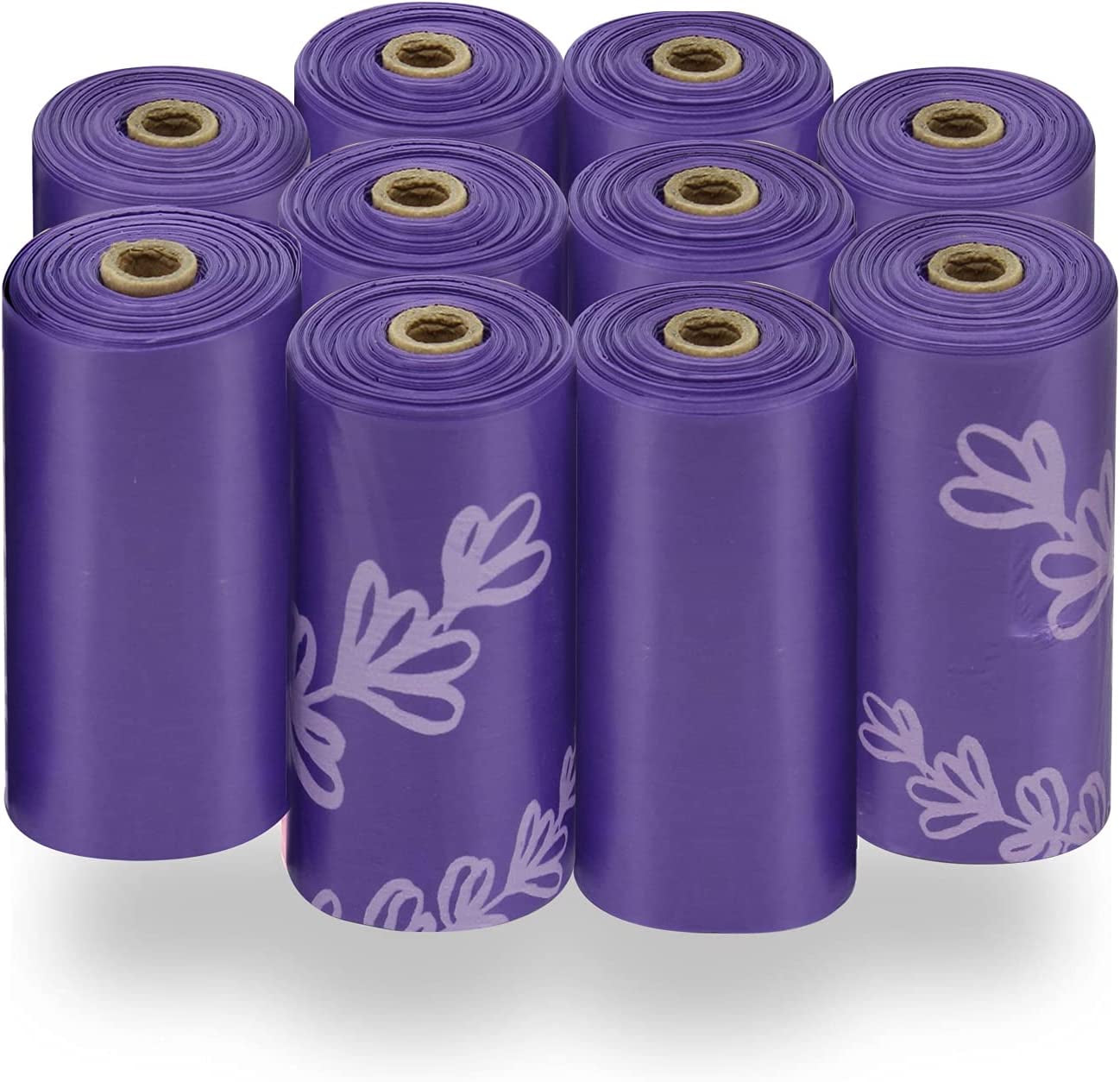 Dog Poop Bags for Waste Refuse Cleanup, Doggy Roll Replacements for Outdoor Puppy Walking and Travel, Leak Proof and Tear Resistant, Thick Plastic - Assorted, 150 Bags